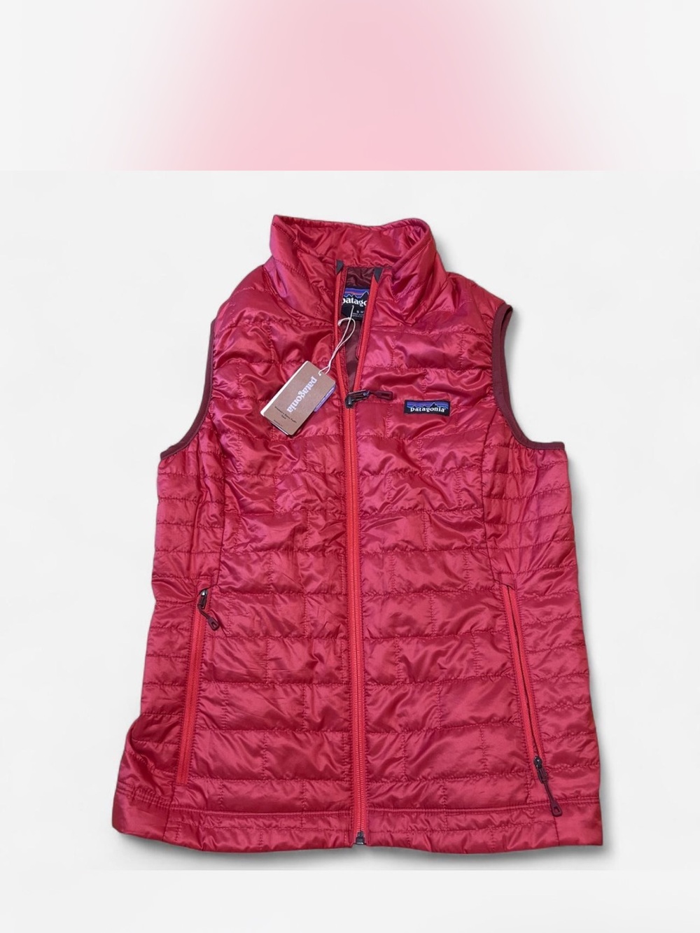 NWT Patagonia Nano Puff Vest - Red